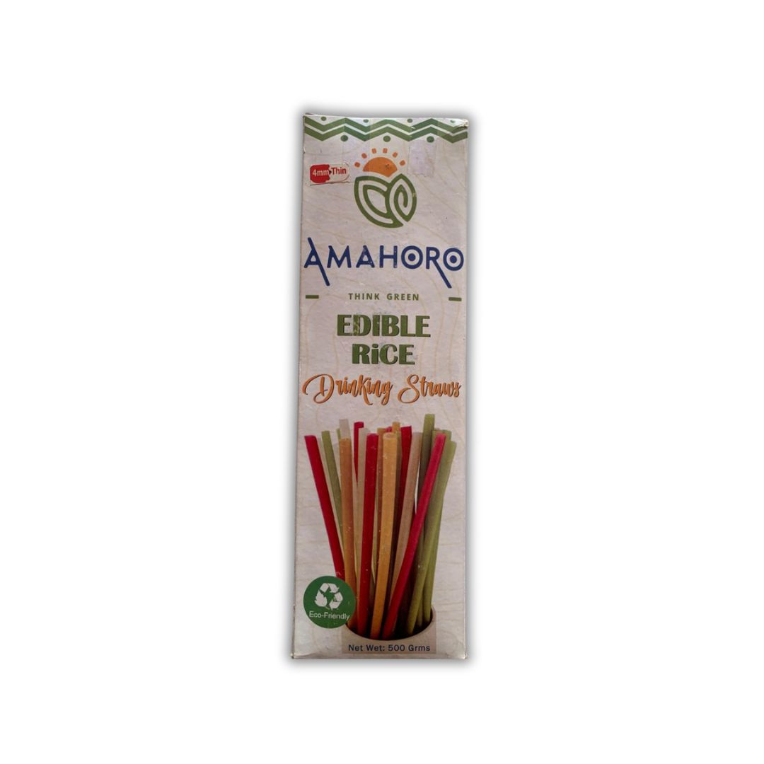 Edible Rice drink straws