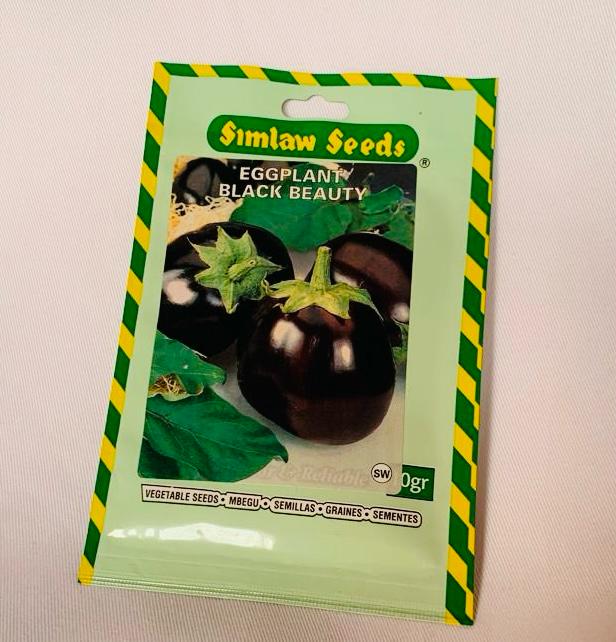 Eggplant black beauty seed